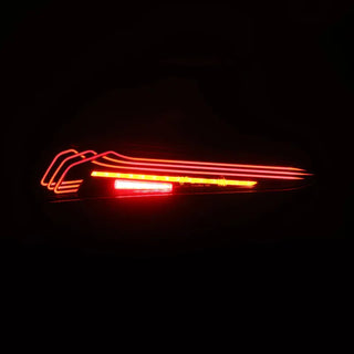 AlphaRex LUXX-Series Laser Style LED Tail Lights Alpha-Black: Fits Most Toyota Supra Models