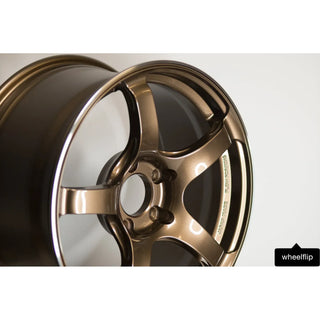 Advan TC4 / Umber Bronze Metallic & Ring | 17x9 | 5x114.3 | +45mm Offset