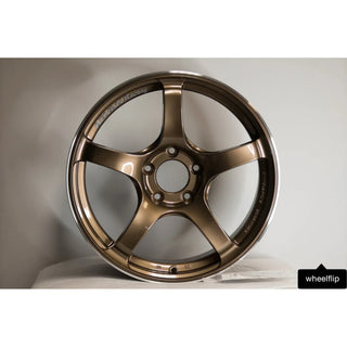 Advan TC4 / Umber Bronze Metallic & Ring | 17x9 | 5x114.3 | +45mm Offset
