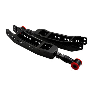 BLOX Racing Rear Lower Control Arms (REAR): Fits Most BRZ/FR-S/86 Models (Black Powder-Coated)