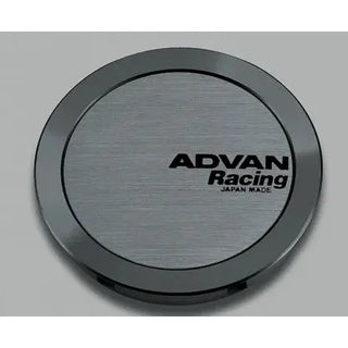 Advan Full Flat Center Cap 73mm Hyper Black: Fits Most Models