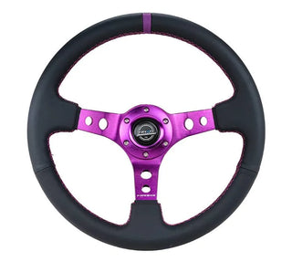 NRG Innovations RST-006 Deep Dish Steering Wheel (350mm)