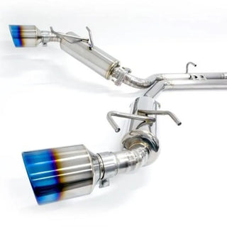 BLOX Racing Titanium Catback Exhaust System: Fits Most FR-S/BRZ/86 Models