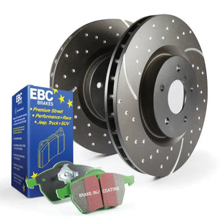 EBC S10 Brake Pads and Rotors Kit (REAR): Scion tC 2011 - 2016 (tC2)