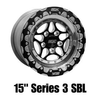 Belak Series 3 15x9 Beadlock Wheel: Subaru BRZ, Toyota 86 & Scion FR-S Rear