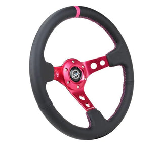 NRG Innovations RST-006 Deep Dish Steering Wheel (350mm)