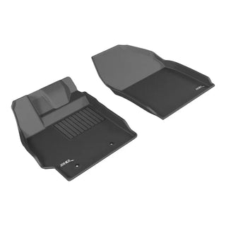 3D MAXpider Kagu Front Floormats (Black): Scion xB 2008 - 2015 (xB2)