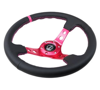 NRG Innovations RST-006 Deep Dish Steering Wheel (350mm)