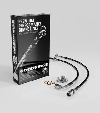 Goodridge Stainless Steel Front Brake Lines: Toyota 86, Subaru BRZ & Scion FR-S