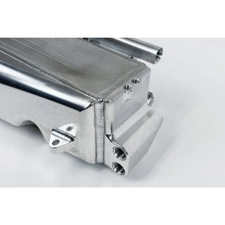 CSF Gen 2 B58 Race X Charge-Air-Cooler Manifold (Raw Billet Aluminum): Toyota GR Supra (20+)