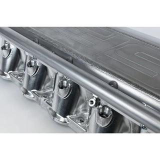 CSF Gen 2 B58 Race X Charge-Air-Cooler Manifold (Raw Billet Aluminum): Toyota GR Supra (20+)