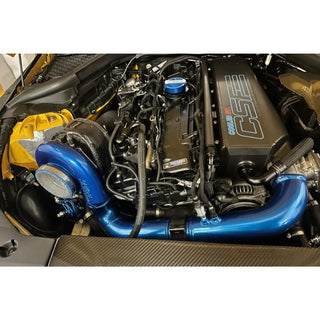 CSF Gen 2 B58 Race X Charge-Air-Cooler Manifold (Raw Billet Aluminum): Toyota GR Supra (20+)