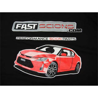 FastScions Scion tC2 T-Shirt (Black - Short Sleeve)