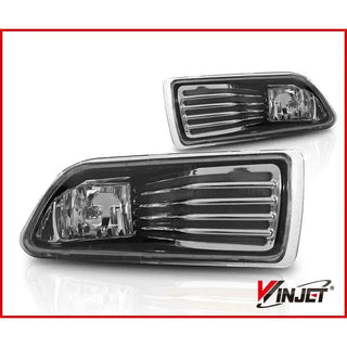 Winjet Fog Lights (Clear w/ Black): Scion tC 2005 - 2010
