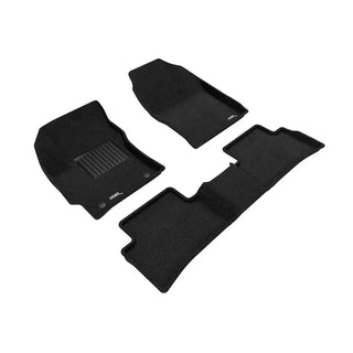 3D MAXpider Elegant Black Floor Liners: Toyota Corolla Hatchback (19-24)