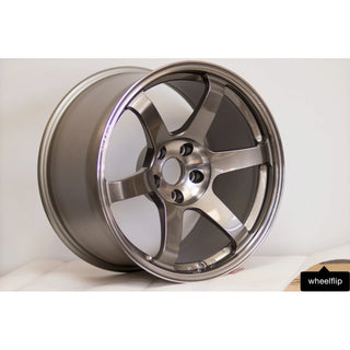 Volk Racing TE37 SAGA SL / Pressed Graphite | 18x10.5 | 5x114.3 | +22mm Offset