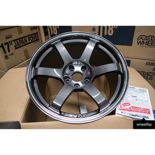 Volk Racing TE37 SAGA SL / Pressed Graphite | 18x10.5 | 5x114.3 | +15mm Offset