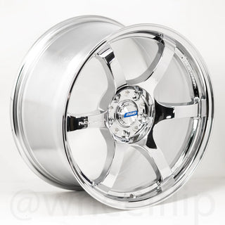 Gram Lights 57DR / Chrome Plating | 18x9.5 | 5x114.3 | +38mm Offset