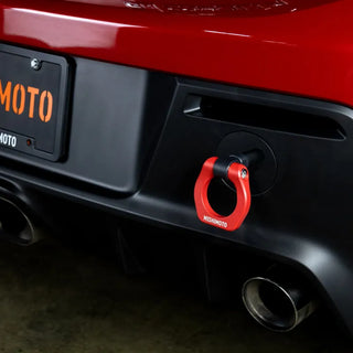 Mishimoto Tow Hook (FRONT): Toyota GR Corolla 2023 - 2024 w/ Red