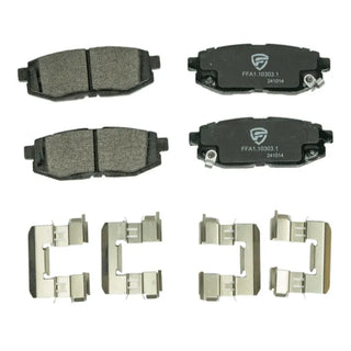 FactionFab V2 Rear Brake Pads 2013-2026 BRZ / 2022-2026 GR86 / 2013-2016 FRS / 2012-2021 GT86 /