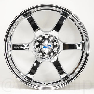 Gram Lights 57DR / Chrome Plating | 18x9.5 | 5x114.3 | +12mm Offset