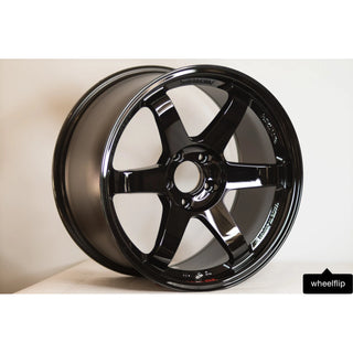 Volk Racing TE37SL / Gloss Black | 18x10 | 5x114.3 | +30mm Offset