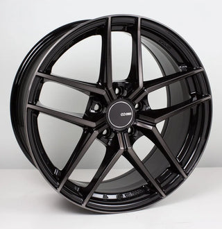 Enkei TY5 Black w/ Dark Tinted Spoke Faces & Lip Ring 18x9.5 | 5x114.3 (498-895-6515MBM)