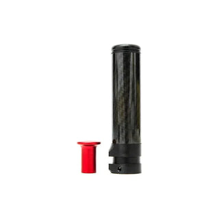 OLM Satin Series Carbon E-Brake Handle Black w/ Red Button 13-25 BRZ / FRS / 86 / 14-18 Forester / 13-17 Crosstrek / 15-25 WRX / STI