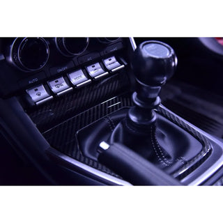 OLM LE Dry Carbon Fiber Shift Panel Trim 2022-2026 BRZ / GR86 w/ Manual Transmission