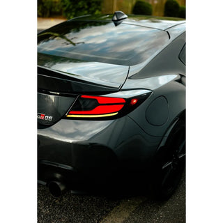 OLM Raiden LED Taillights Smoke Lens, Red Bar 2022-2026 BRZ / GR86