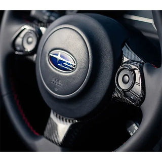 OLM LE Dry Carbon Fiber Steering Wheel Covers 2017-2026 BRZ / GR86