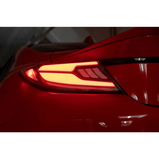 OLM Raiden LED Taillights Clear Lens, Red Bar 2022-2026 BRZ / GR86
