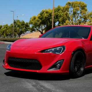 Spec D Projector Headlights w/ LED Light Bar (Glossy Black): Scion FRS 2013 - 2016