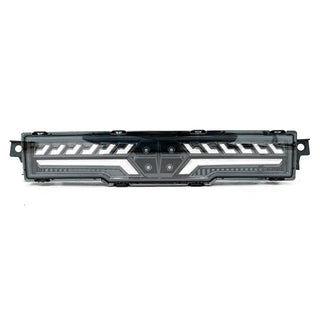 OLM V2 F1 Rear Brake Light Clear Lens, Black Base, White Bar 2022-2026 BRZ / GR86