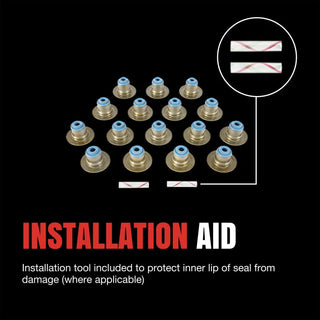 Fel-Pro Engine Valve Stem Oil Seal Set: Subaru BRZ, Scion FR-S & Toyota 86 (13-20)