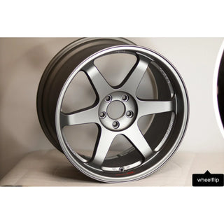 Volk Racing TE37SL / Titanium Gunmetal | 19x9.5 | 19x10.5 | 5x112 | +22mm | +35mm Offset