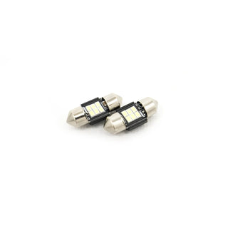 OLM 28mm 6 Chip LED Festoon Single Bulb White 6500K Dome Light