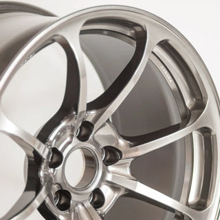 Volk Racing NE24 / Shining Black Metal | 18x9.5 | 5x114.3 | +22mm Offset