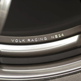 Volk Racing NE24 / Shining Black Metal | 18x9.5 | 5x114.3 | +22mm Offset