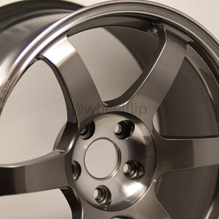 Volk Racing TE37 SAGA SL / Pressed Graphite | 18x9.5 | 5x114.3 | +35mm Offset