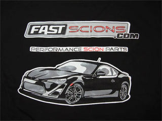 FastScions Scion FR-S T-Shirt (Black - Short Sleeve)