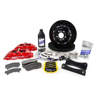 EBC Racing Subaru BRZ Gen 2 (ZD8) Red Apollo-6 Calipers 355mm Rotors Front Big Brake Kit