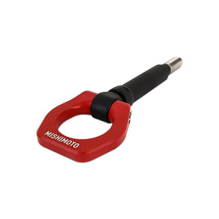 Mishimoto Front Tow Hook: Subaru BRZ (13-20), Toyota 86 (17-20) & Subaru WRX (18+) Red Racing