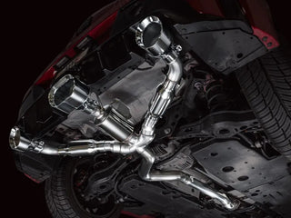 AWE Tuning Track Edition Catback Exhaust: Toyota GR Corolla 2023 - 2025 w/ Chrome Silver Tips