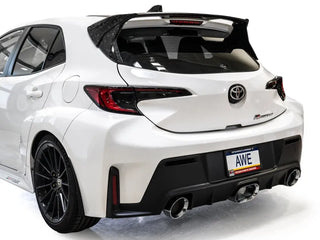 AWE Tuning Track Edition Catback Exhaust: Toyota GR Corolla 2023 - 2025 w/ Chrome Silver Tips