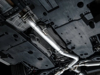 AWE Tuning Track Edition Catback Exhaust: Toyota GR Corolla 2023 - 2025 w/ Chrome Silver Tips