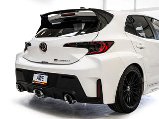 AWE Tuning Catback Exhaust: Toyota GR Corolla 2023 - 2025 w/ Chrome Silver Tips