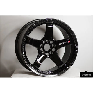Nismo LMGT4 / Gloss Black | 18x9.5 | 18x10.5 | 5x114.3 | +12mm | +15mm Offset
