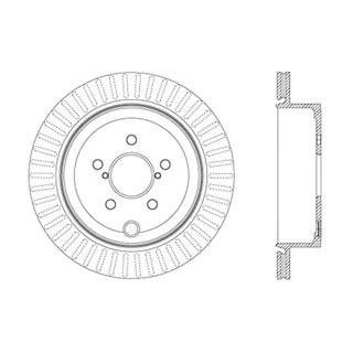 StopTech Drilled Sport Brake Rotor: BRZ/FR-S/86/GR86