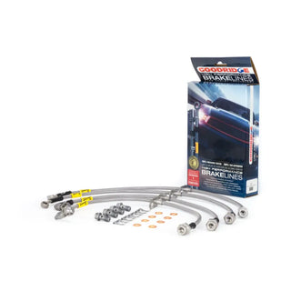Goodridge Stainless Steel Brake Line Kit: Fits Most BRZ/FR-S/86/GR86/GR Corolla/tC/xB